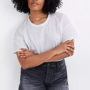 Madewell Whisper Cotton Rib-Crewneck Tee